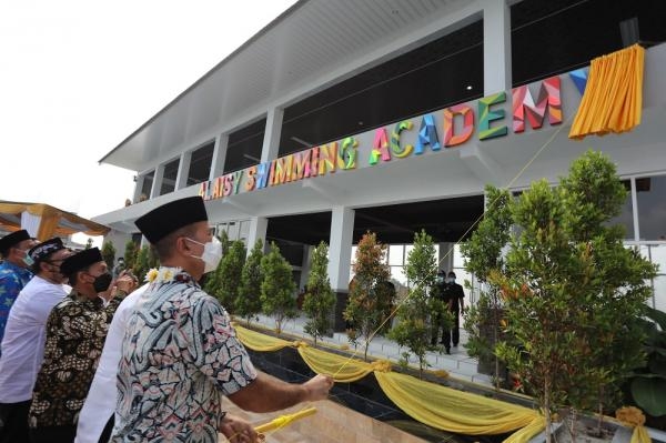 Wagub Sumut Resmikan Gedung Olahraga Alaisy Swimming Academy